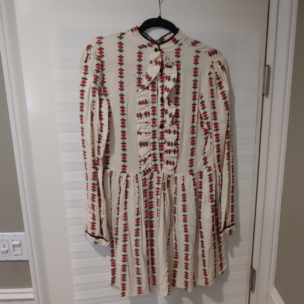 Motel Rocks Victorian/Danish style floral dress